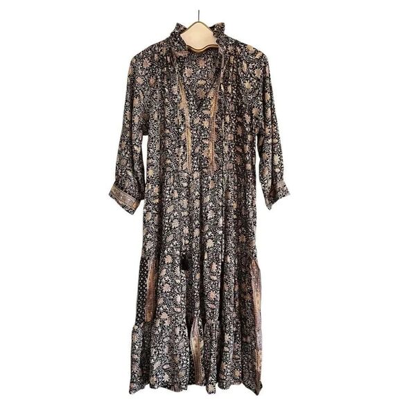 Slayer Black Label Dresses & Skirts - Slayer Black Label Printed Bohemian Maxi Dress